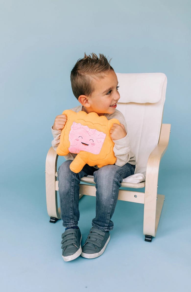 Nerdbugs Colon/Intestine Plushie Organ, Alternate, color, Light/Pastel Orange