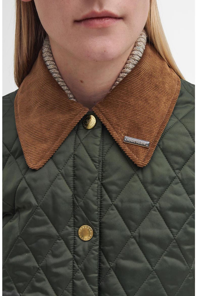 Anniversary Modern Liddesdale Quilted Jacket, Alternate, color, OLIVE/ CLASSIC