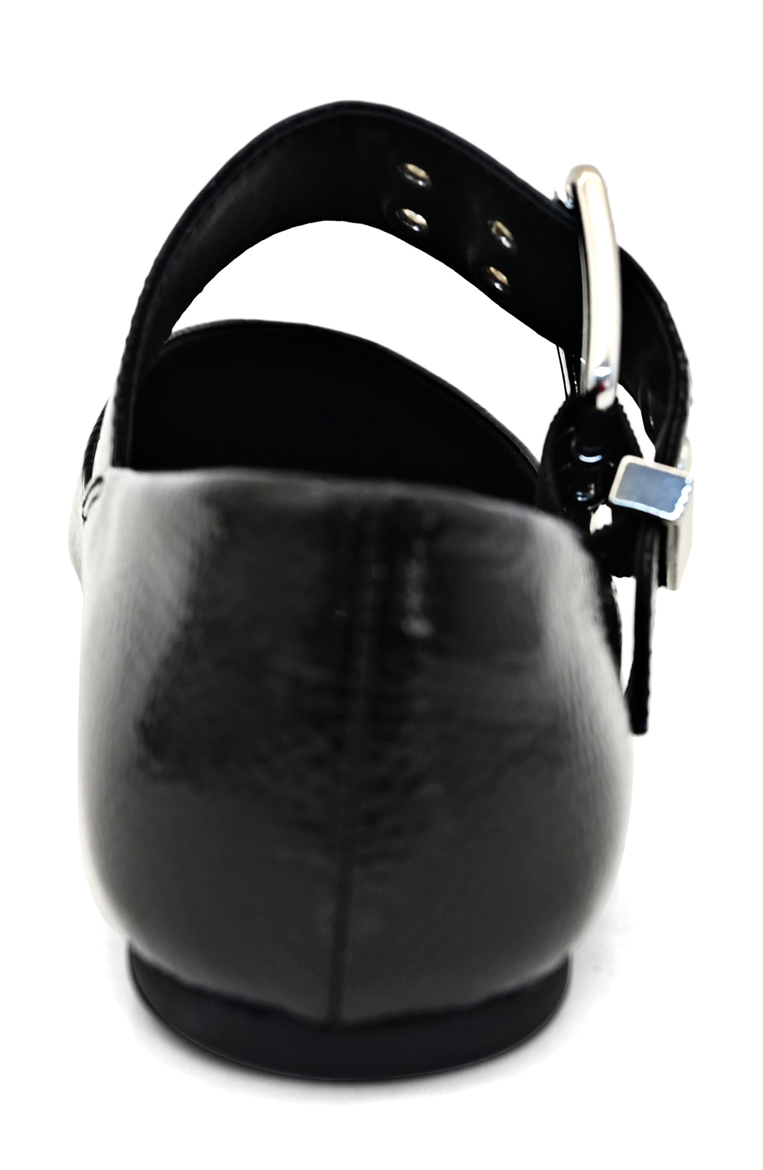 Kenneth Cole Marcella Mary Jane Flat, Alternate, color, Black Patent