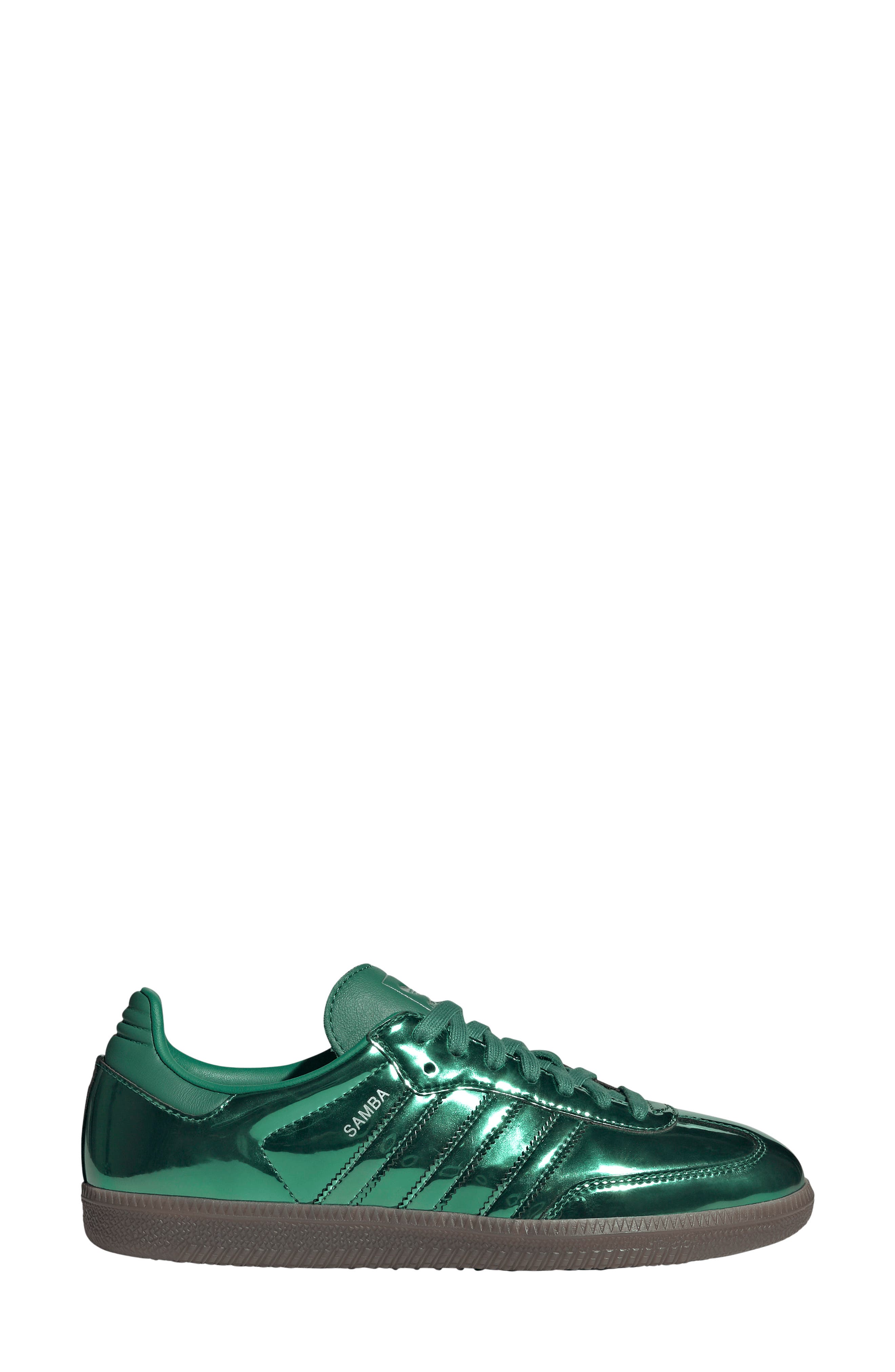 Samba OG Sneaker, Alternate, color, BLANCH GREEN/GUM5