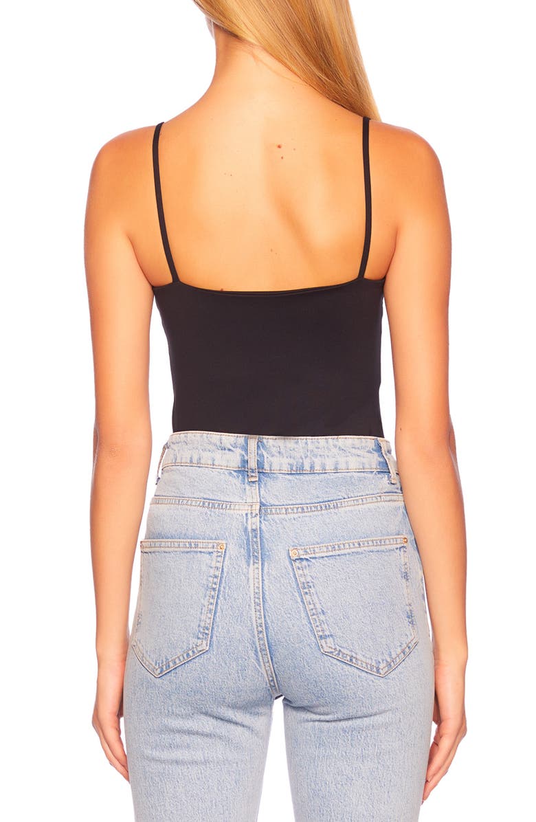 Susana Monaco Essential V-Neck Camisole, Alternate, color, Black