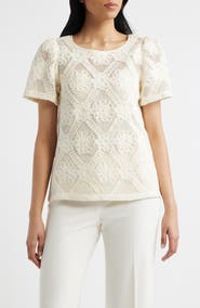 Anne Klein Lace Top