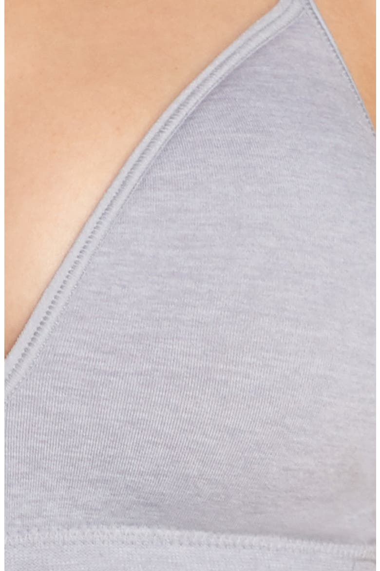 Seamless Bra, Alternate, color, GREY SLEET HEATHER