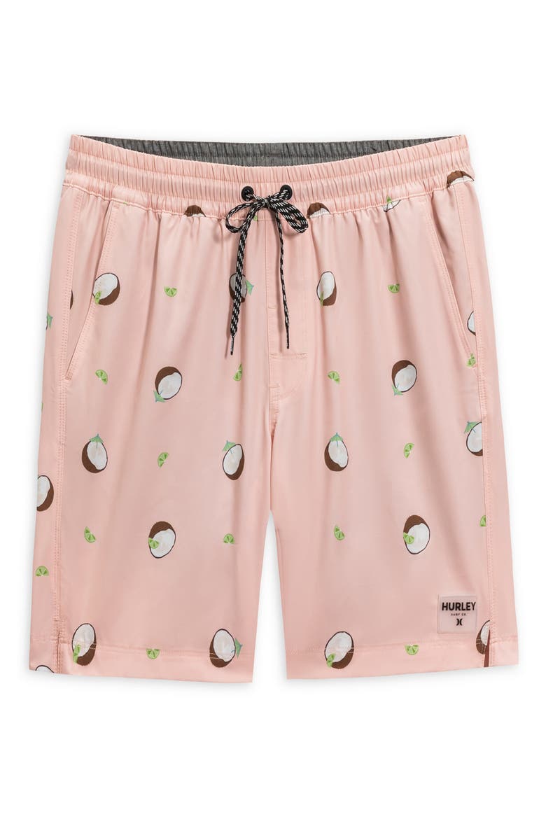Punta Mita Volley Swim Shorts, Main, color, CANDY PINK