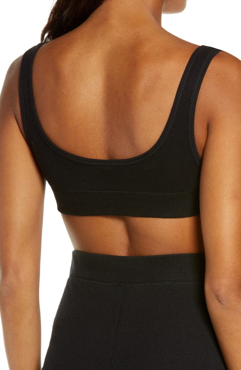 SKIMS Waffle Scoop Bralette, Alternate, color,