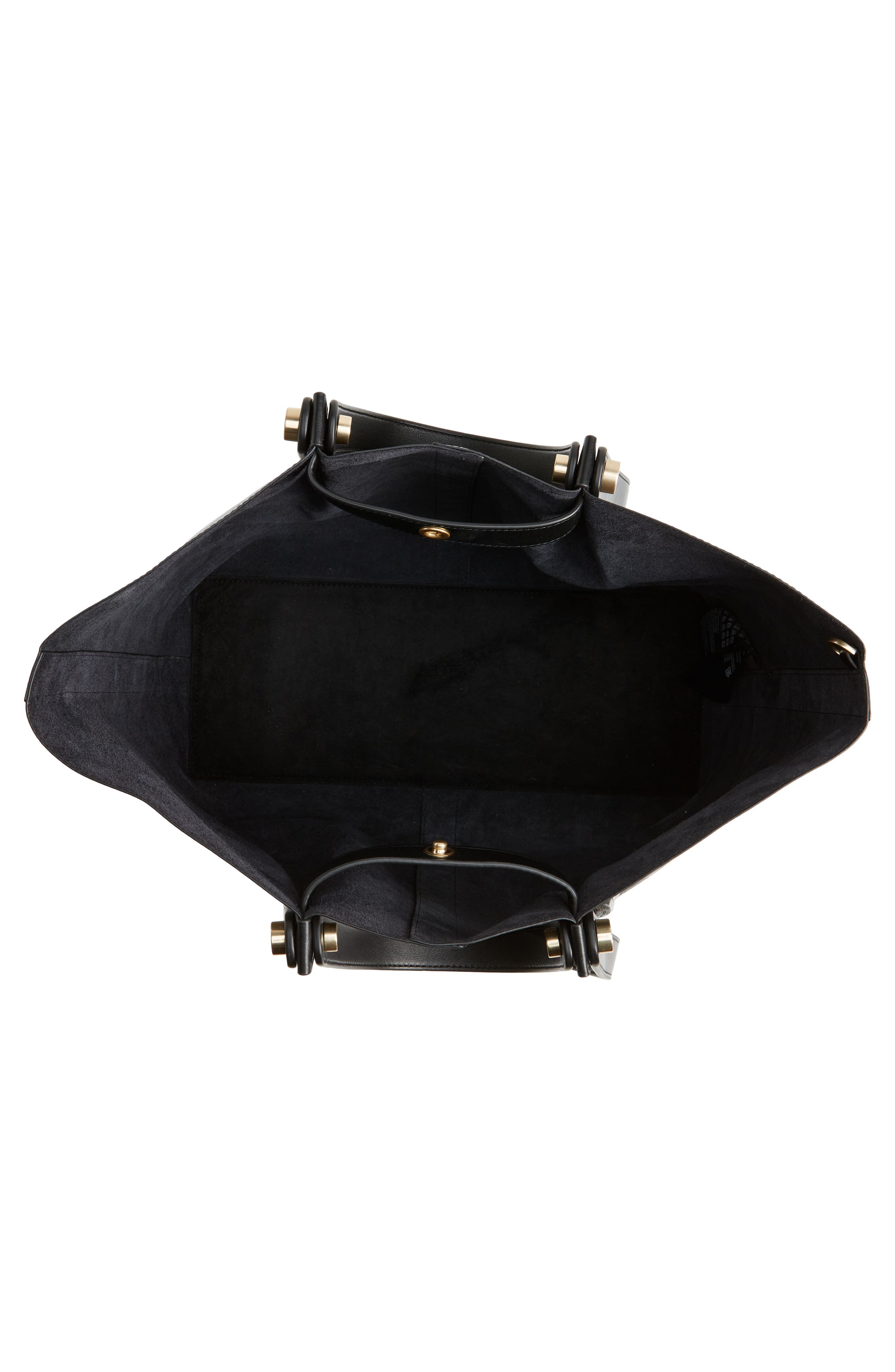 AllSaints Allington Leather Tote, Alternate, color, 