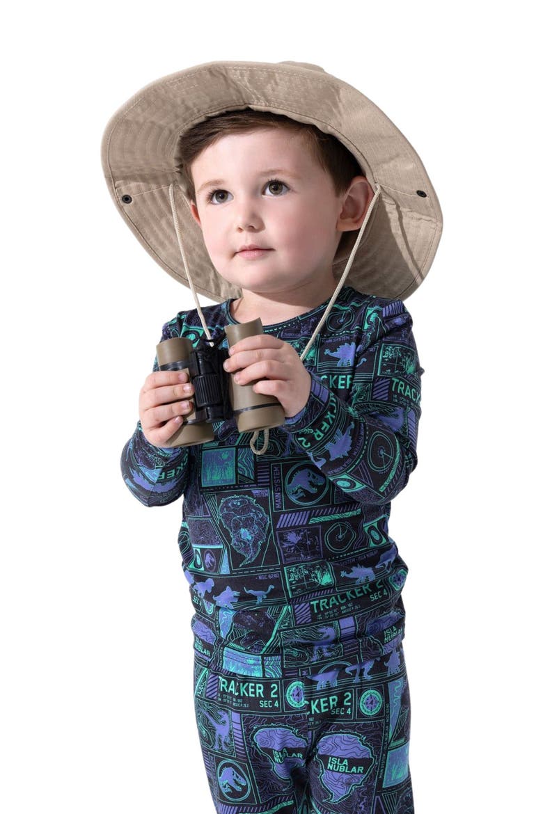 Kids' Jurassic Park Tracker Set of 2 Piece Pajamas, Alternate, color, Jurassic Park: Tracker