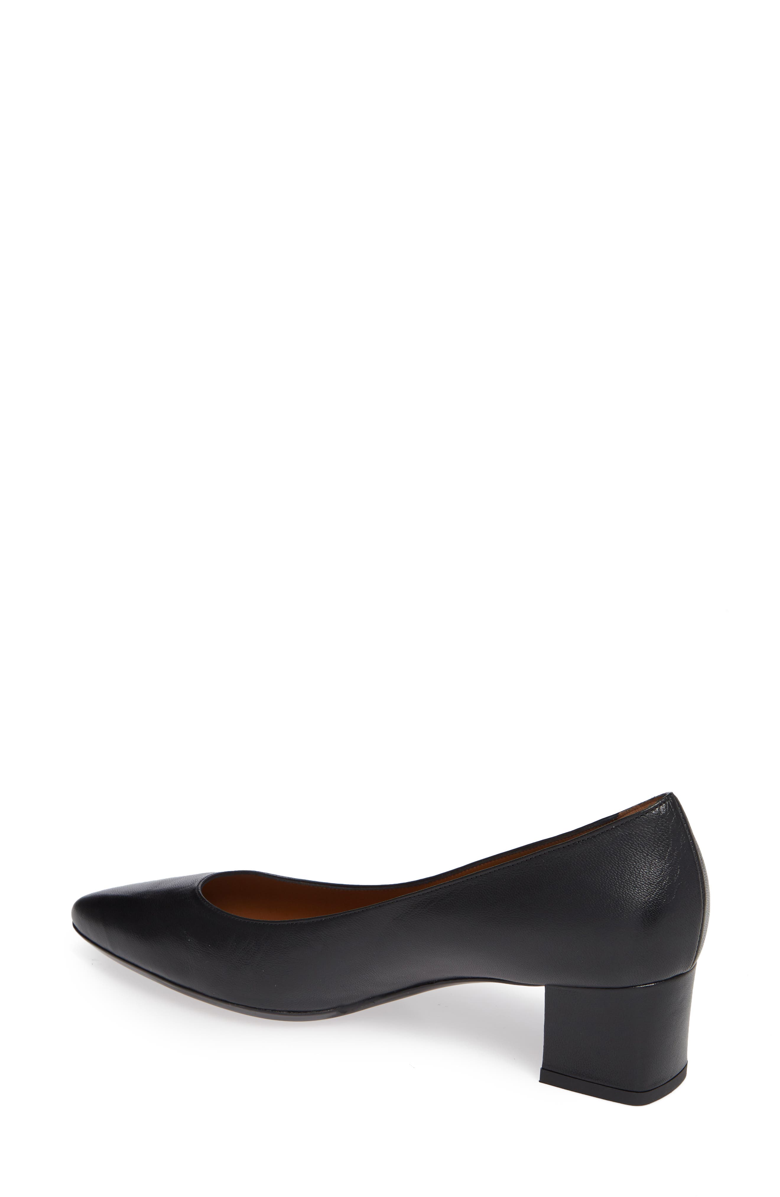 Aquatalia Pasha Pump, Alternate, color, Black Nappa Leather