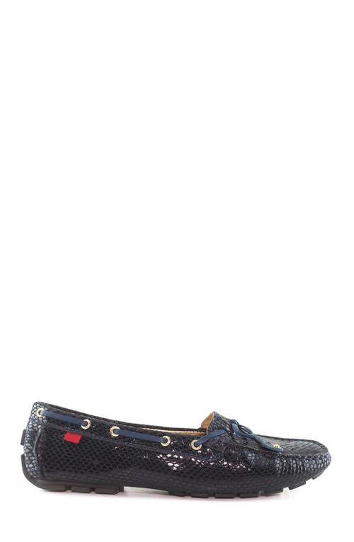 Marc Joseph New York Cypress Hill Leather Tiebow Driver Loafer In Multi