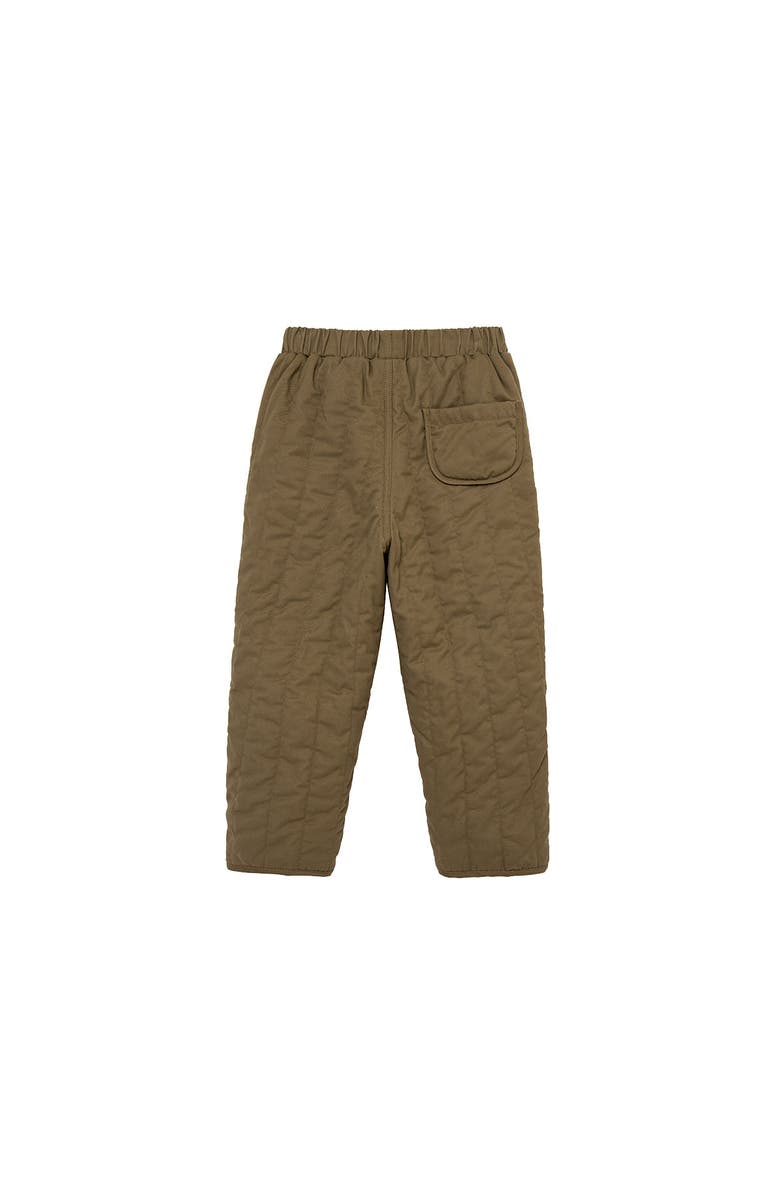 Milkbarn Quilted Pants, Alternate, color, Truffle