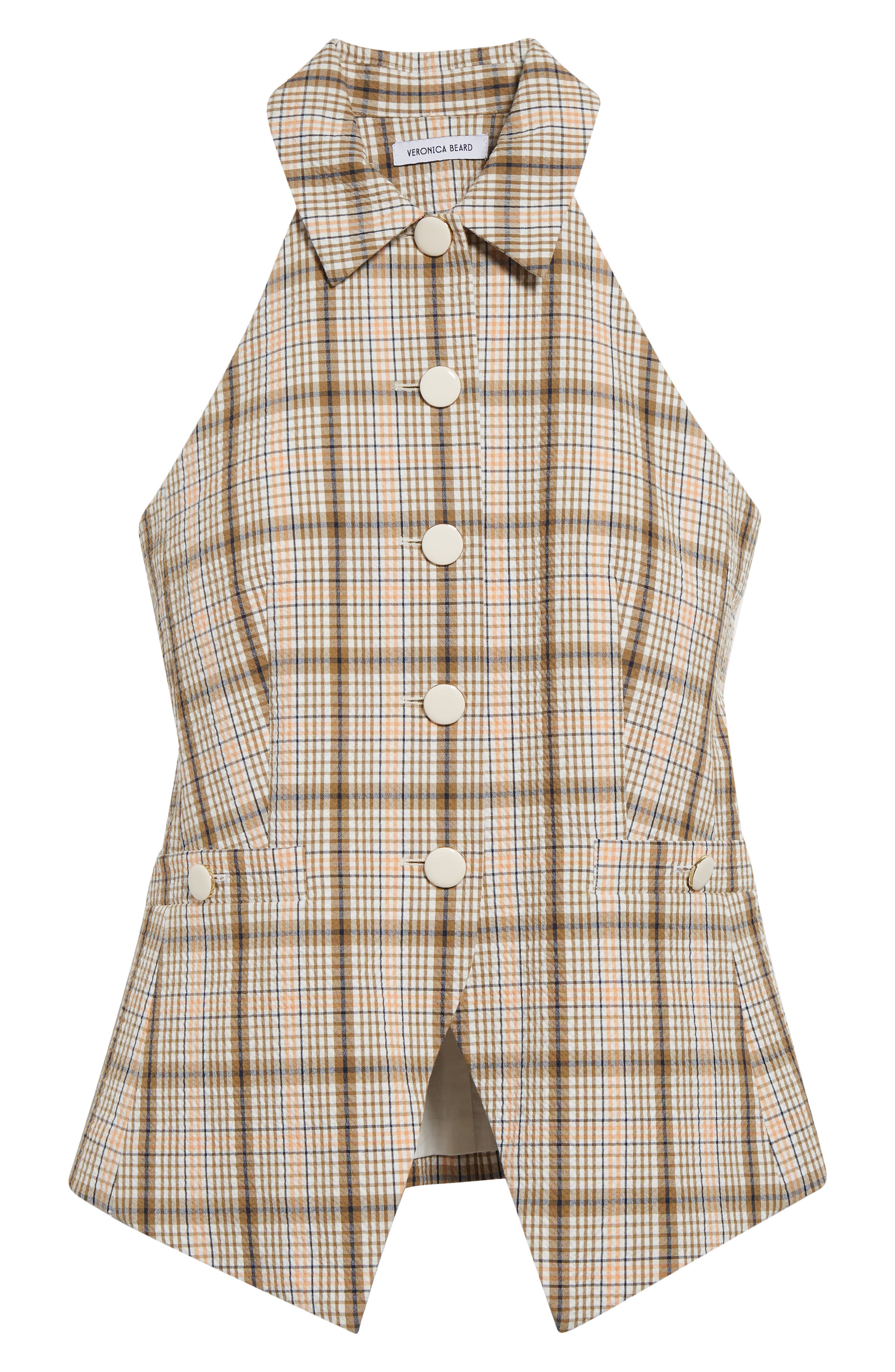 Orlinda Plaid Seersucker Vest (Women) | Nordstromrack