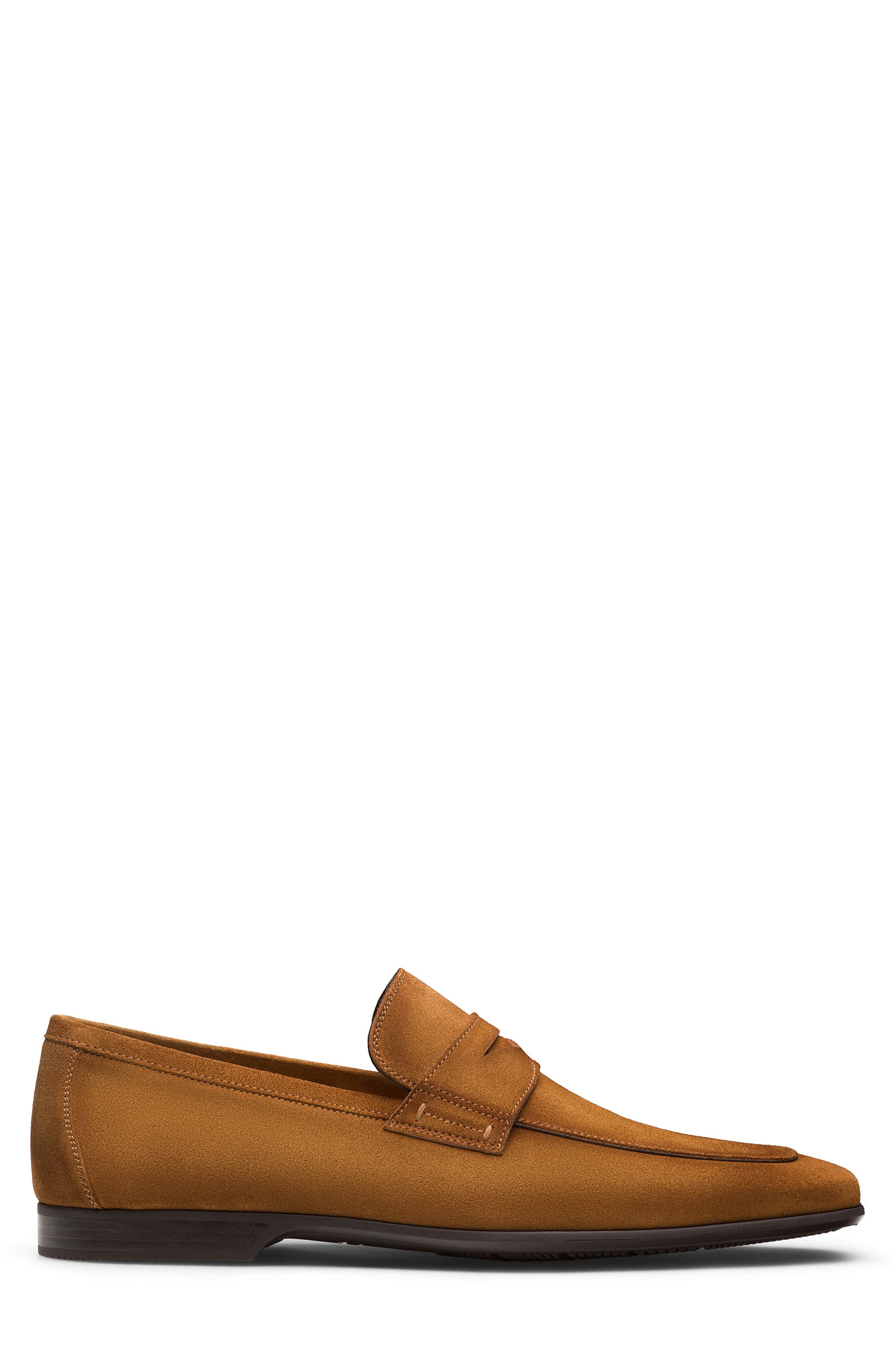 Magnanni Ramiro V Suede Loafer, Alternate, color, Segale Suede