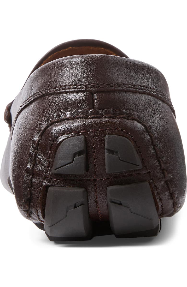 Polo Ralph Lauren Anders Buckle Bit Loafer, Alternate, color, Dark Brown