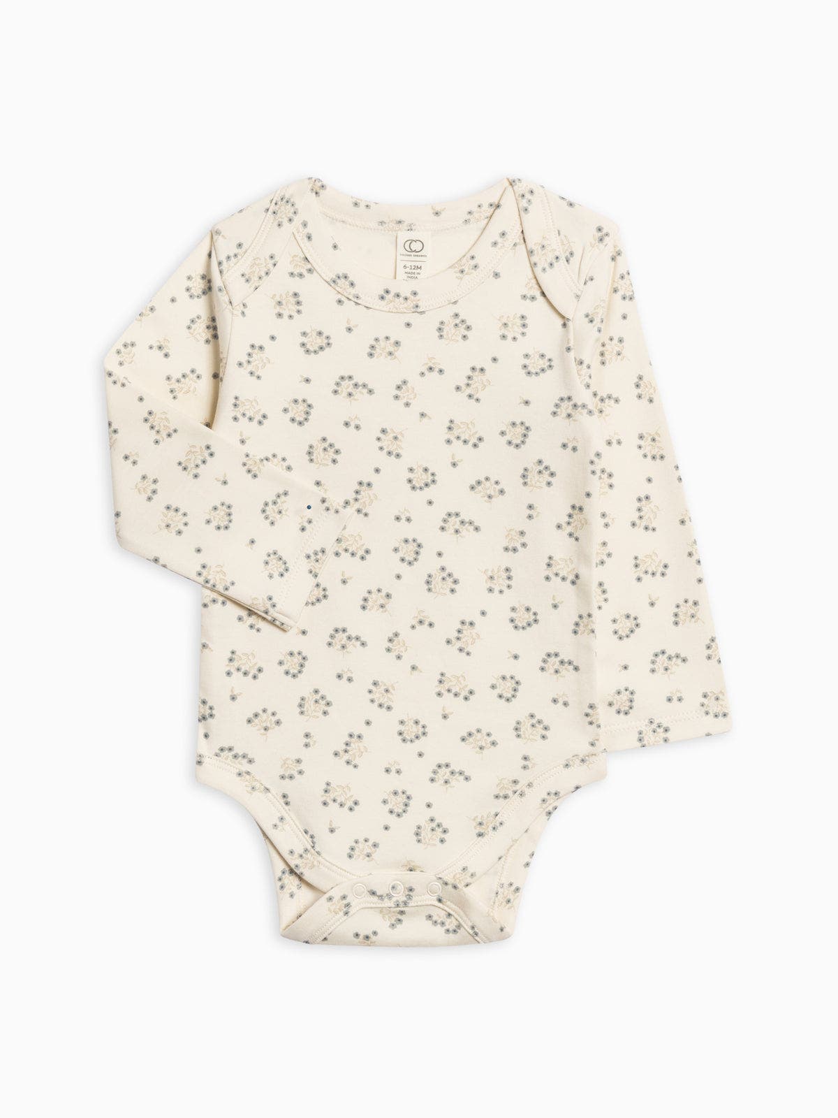 Colored Organics Kids'  Organic River Bodysuit In Neutral