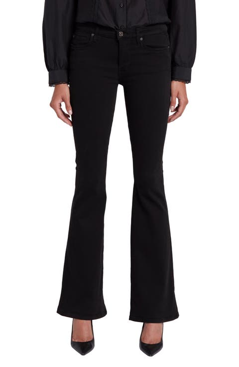 7 For All Mankind® b(air) Ali Flare Jeans (Slim Illusion Black)