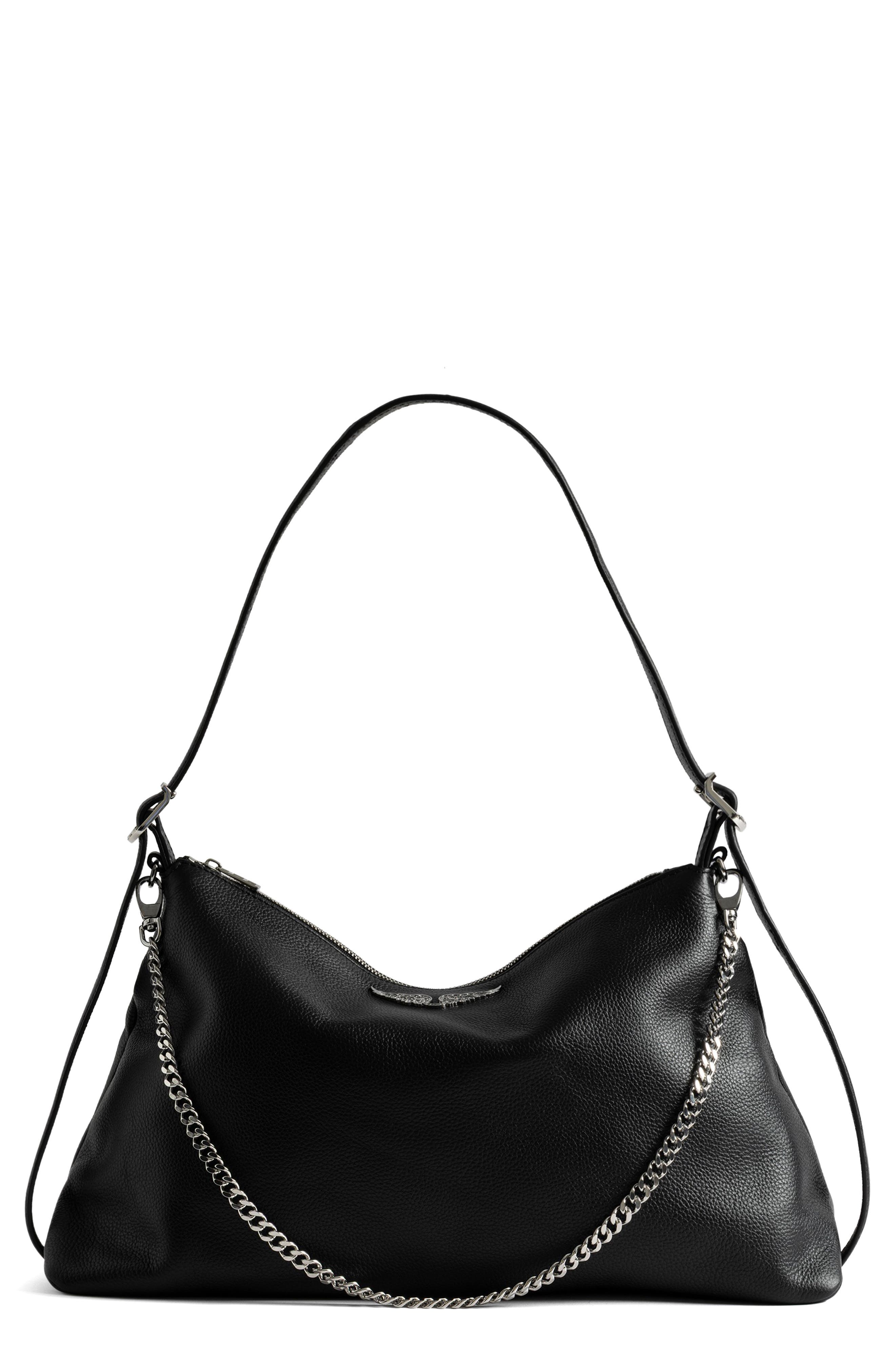 Zadig & Voltaire Jim Shoulder Bag, Main, color, 
