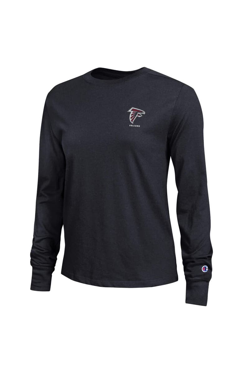 Champion Women
s Champion Black Atlanta Falcons Core Long-Sleeve T-Shirt, Alternate, color, Black