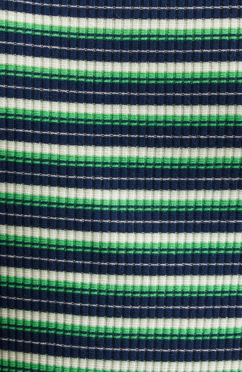 Ramy Brook Everest Stripe Knit Dress, Alternate, color, Spring Navy Stripe Combo