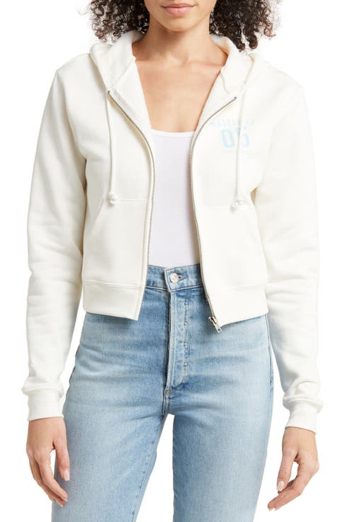 Nashville Crop Zip-Up Hoodie