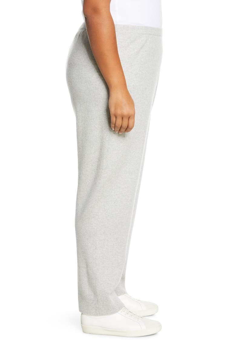 Slim Fit Cashmere Pants, Alternate, color, HEATHER GREY