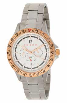 Ted Baker London Northn Two-Tone Bracelet Watch, 43mm