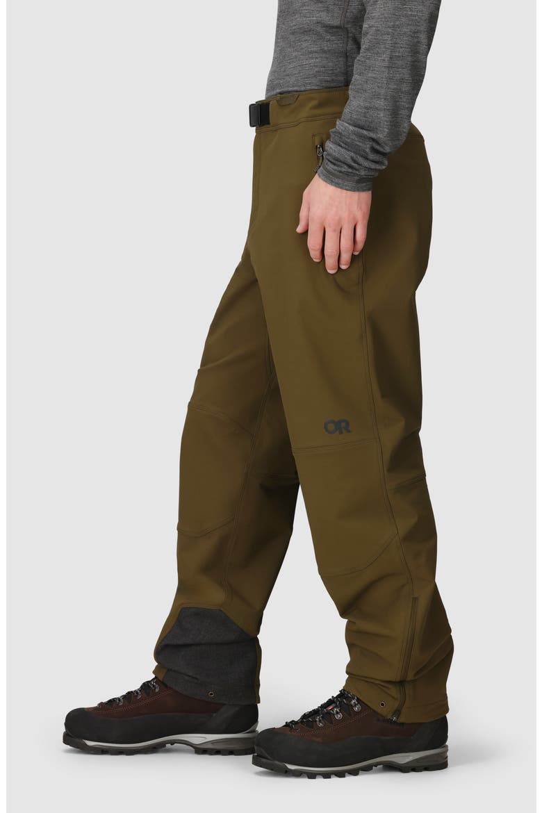 Cirque III Weather Resistant Performance Pants, Alternate, color, DARK OLIVE
