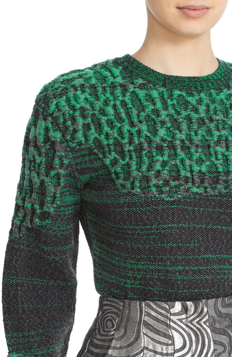 Phelan 3D Lace Inlay Knit Pullover, Alternate, color,