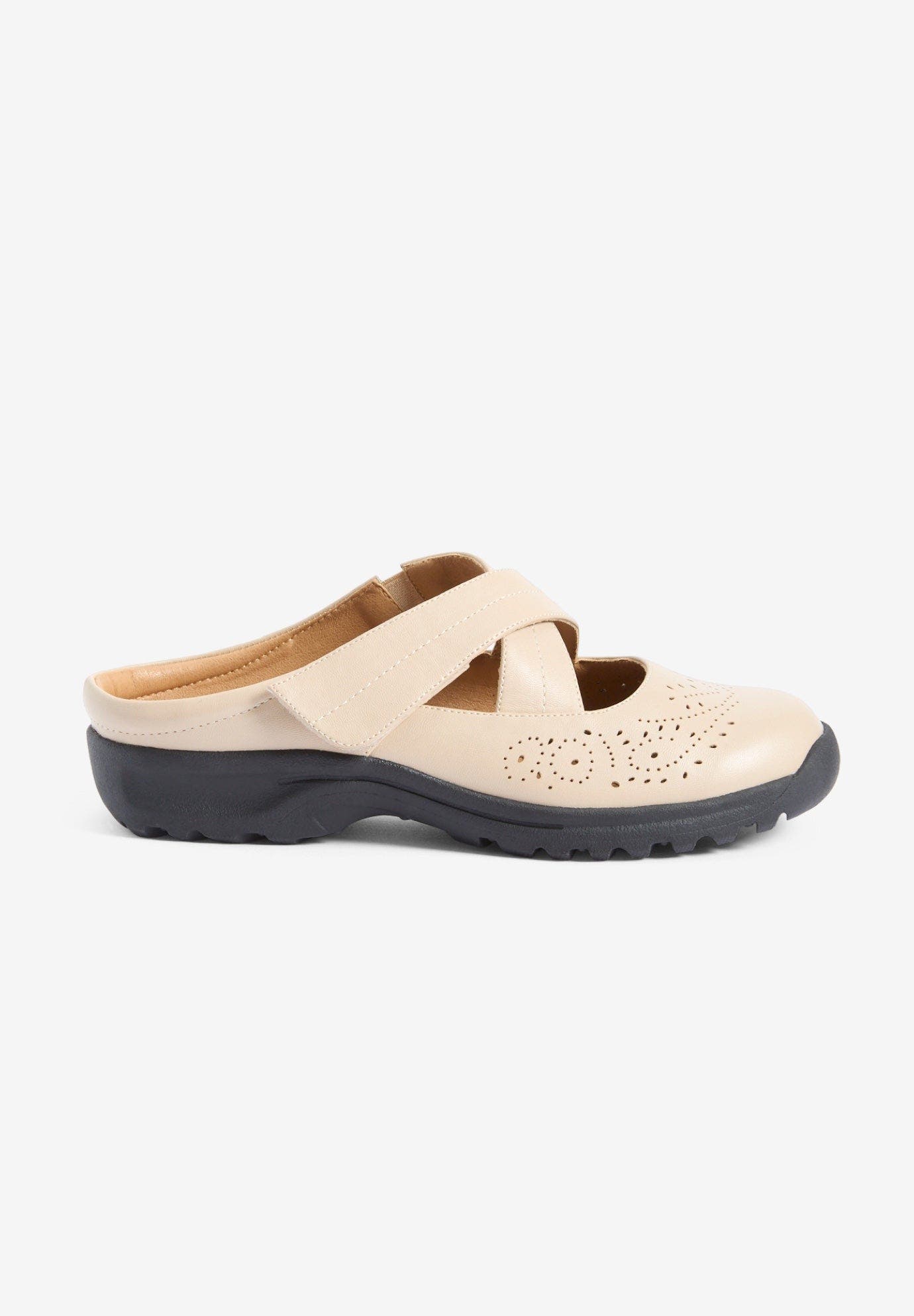 The Archie Mule, Alternate, color, OYSTER PEARL