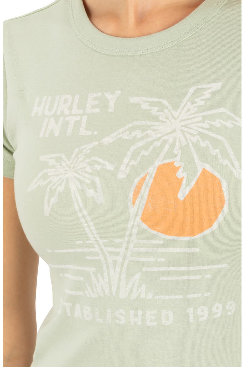 Summer Shoreline Graphic T-Shirt, Alternate, color, SEAFOAM