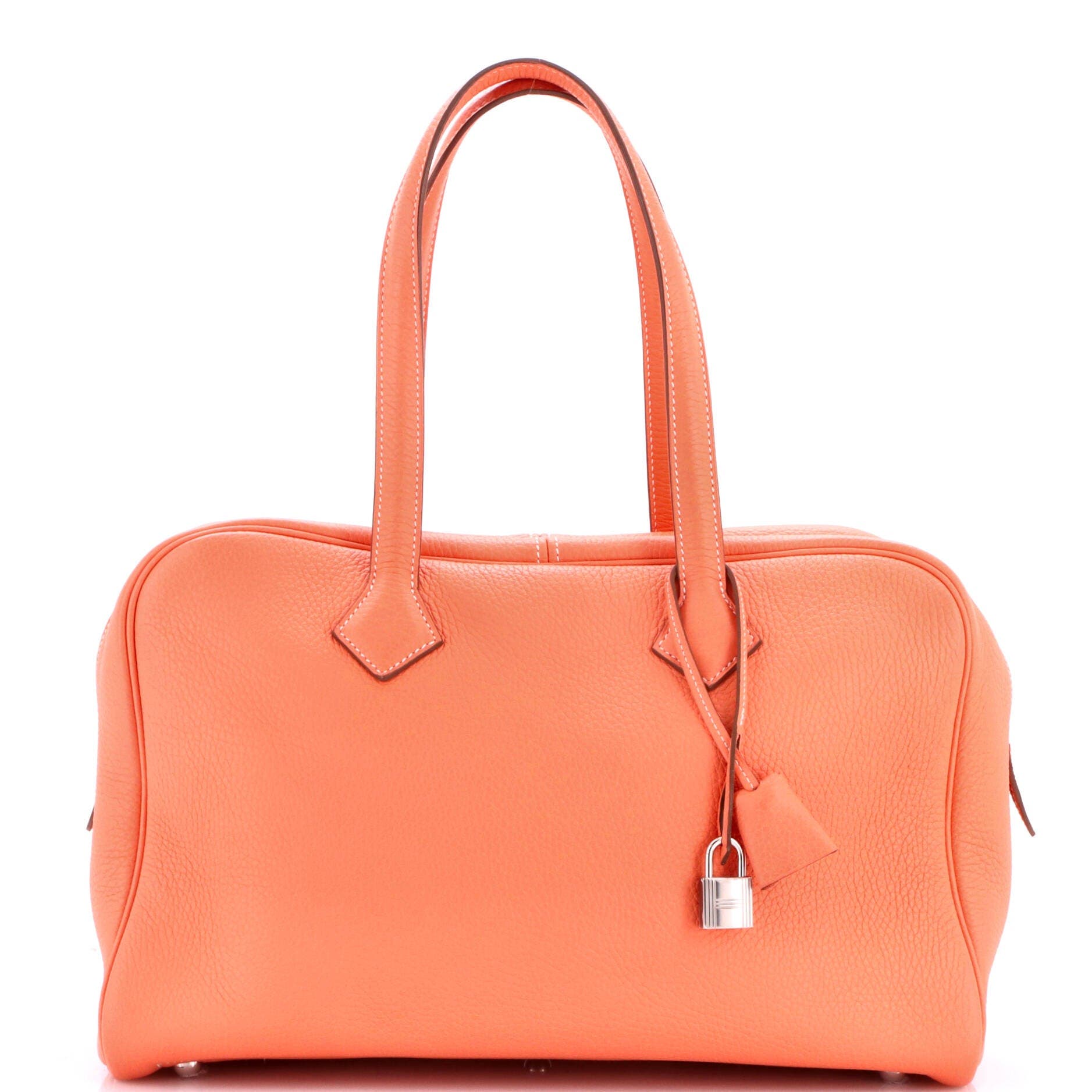 Victoria II Bag Clemence 35, Main, color, Orange