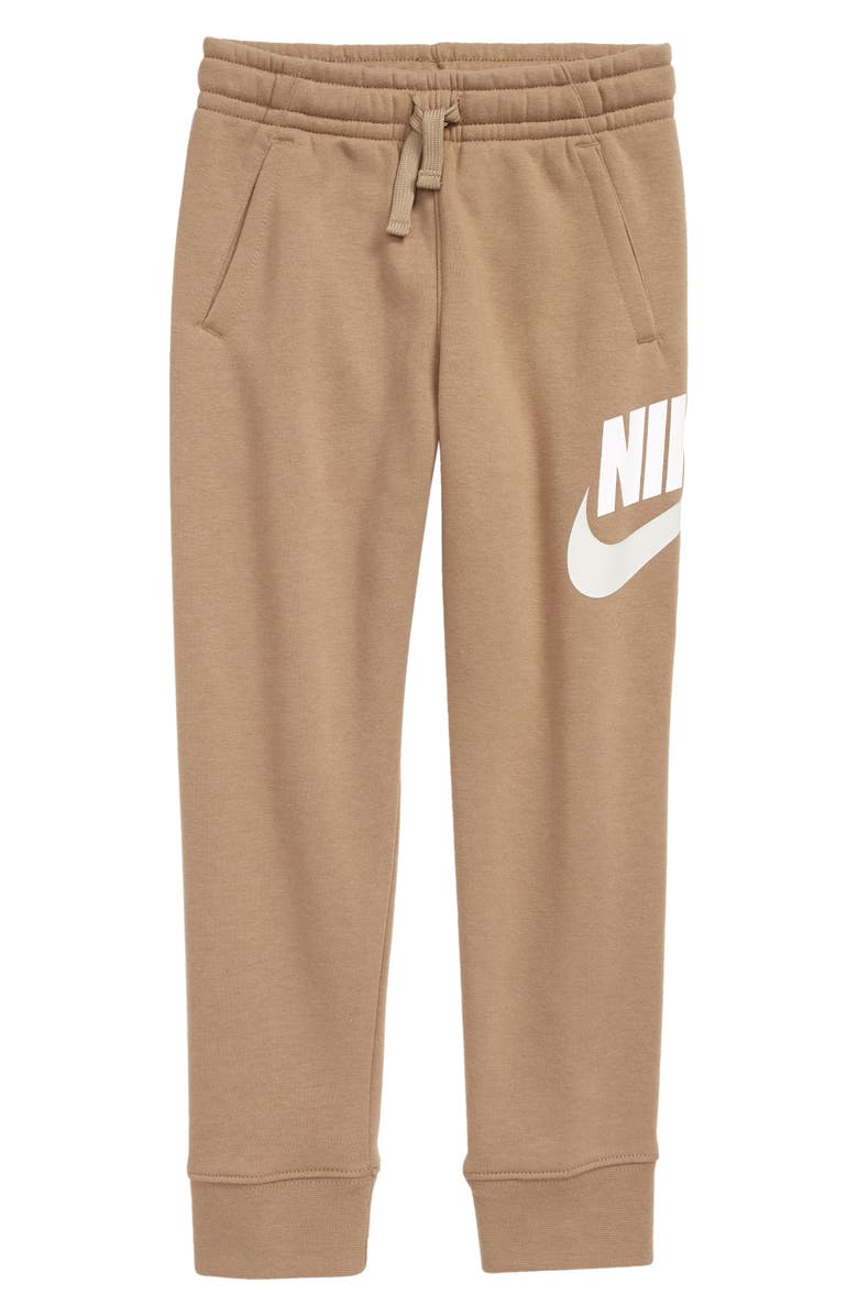 Nike Kids' Club Logo Joggers, Main, color, Khaki