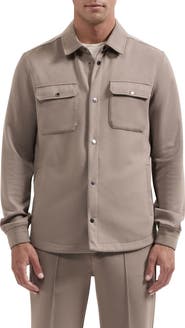 Bugatchi Soft Touch Knit Shirt Jacket