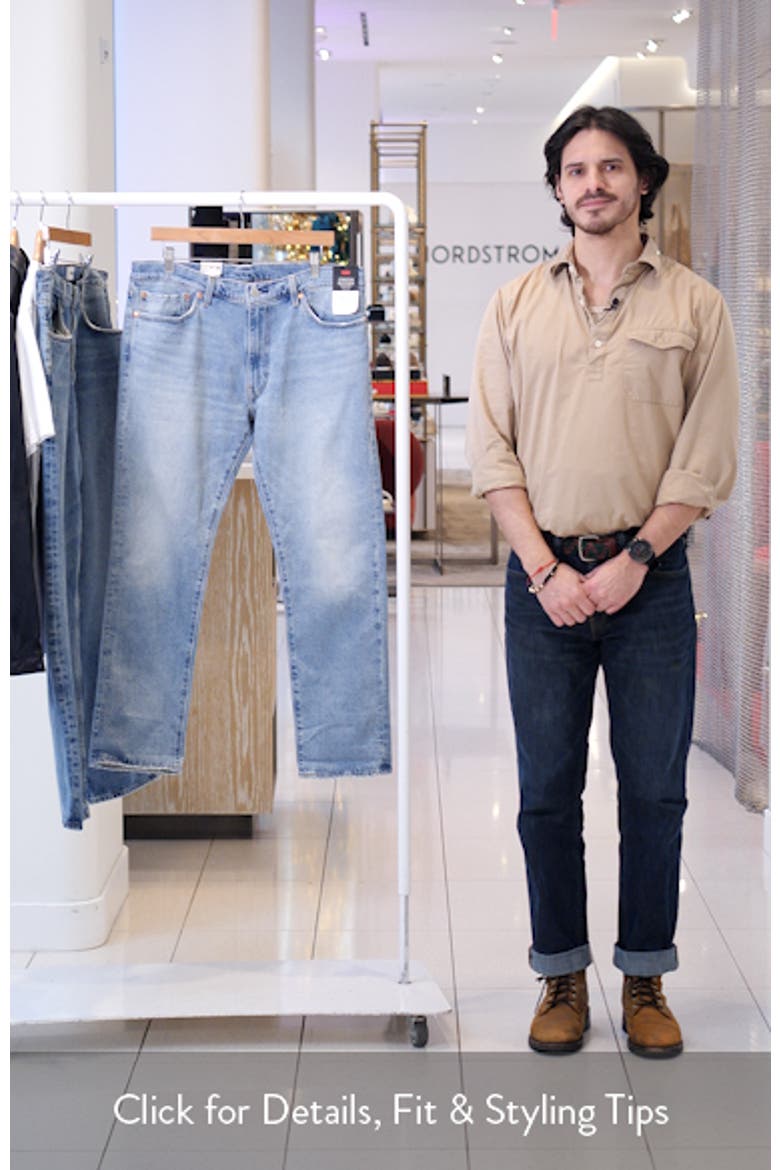 511™ Slim Fit Stretch Selvedge Jeans video