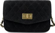 Persaman New York Lola Quilted Suede Crossbody Bag