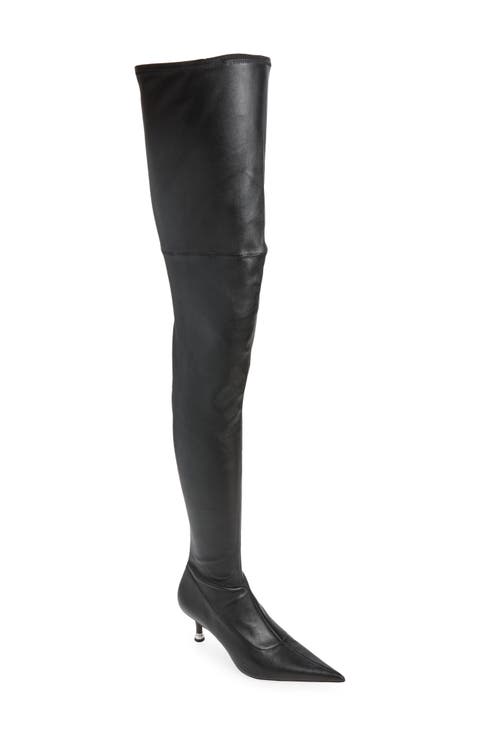 Fei Thigh High Leather Boot