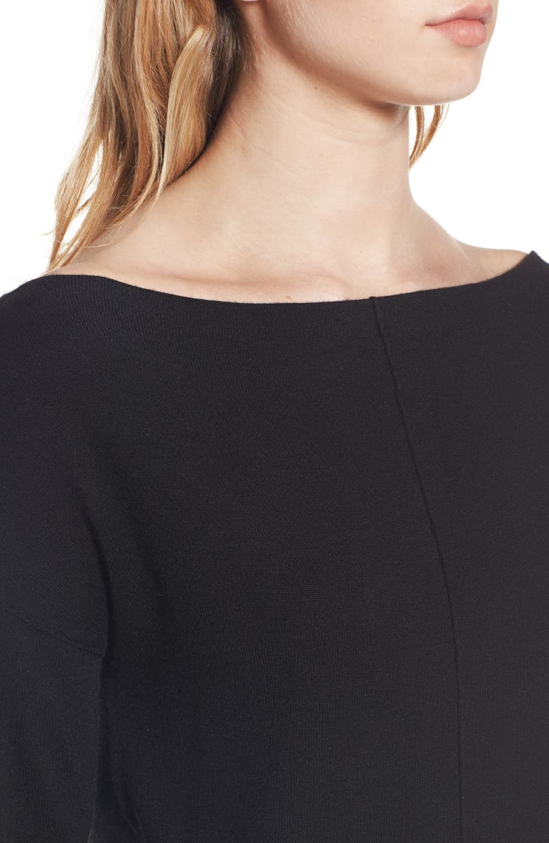 Trouvé Bateau Neck Sweater, Alternate, color,
