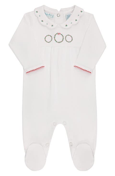 Holiday Wreath Romper