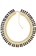 OLIVIA WELLES Statement Crystal Necklace