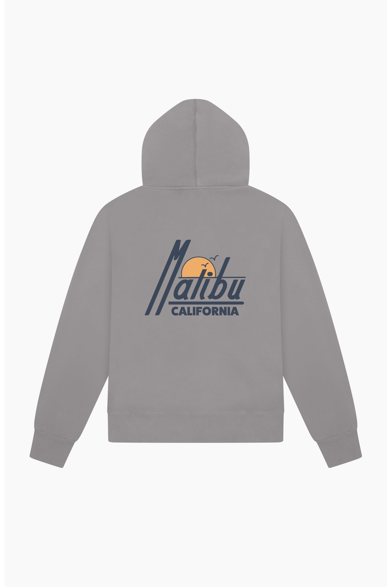 Malibu Sunset Hoodie, Alternate, color, Stone