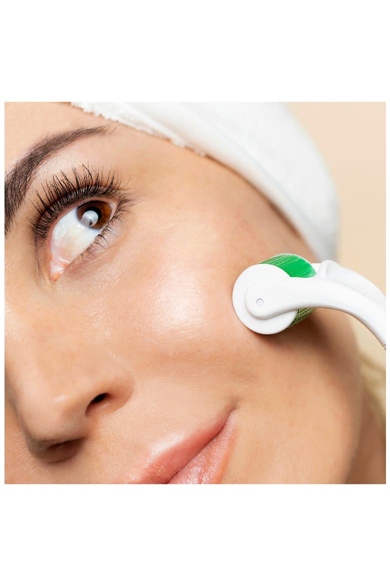 Microneedle Skin Roller, Alternate, color, WHITE