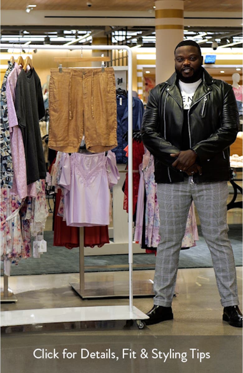 Drawstring Linen Shorts, sales video thumbnail