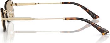 57mm Oval Sunglasses