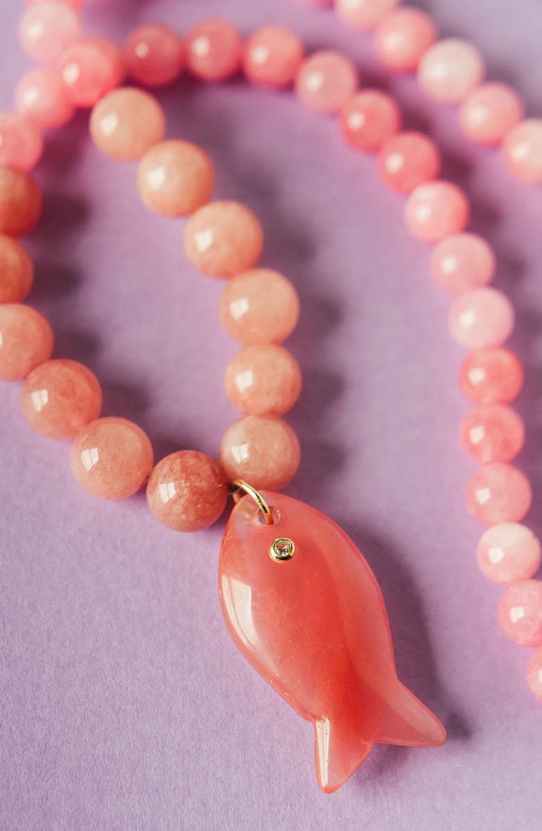 MacRae & Co. Coral Bay Fish Pendant Necklace, Alternate, color, 