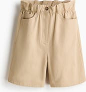 H&M Paper Bag Bermuda Shorts