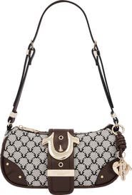 True Religion Signature Horseshoe Zip Top Bag