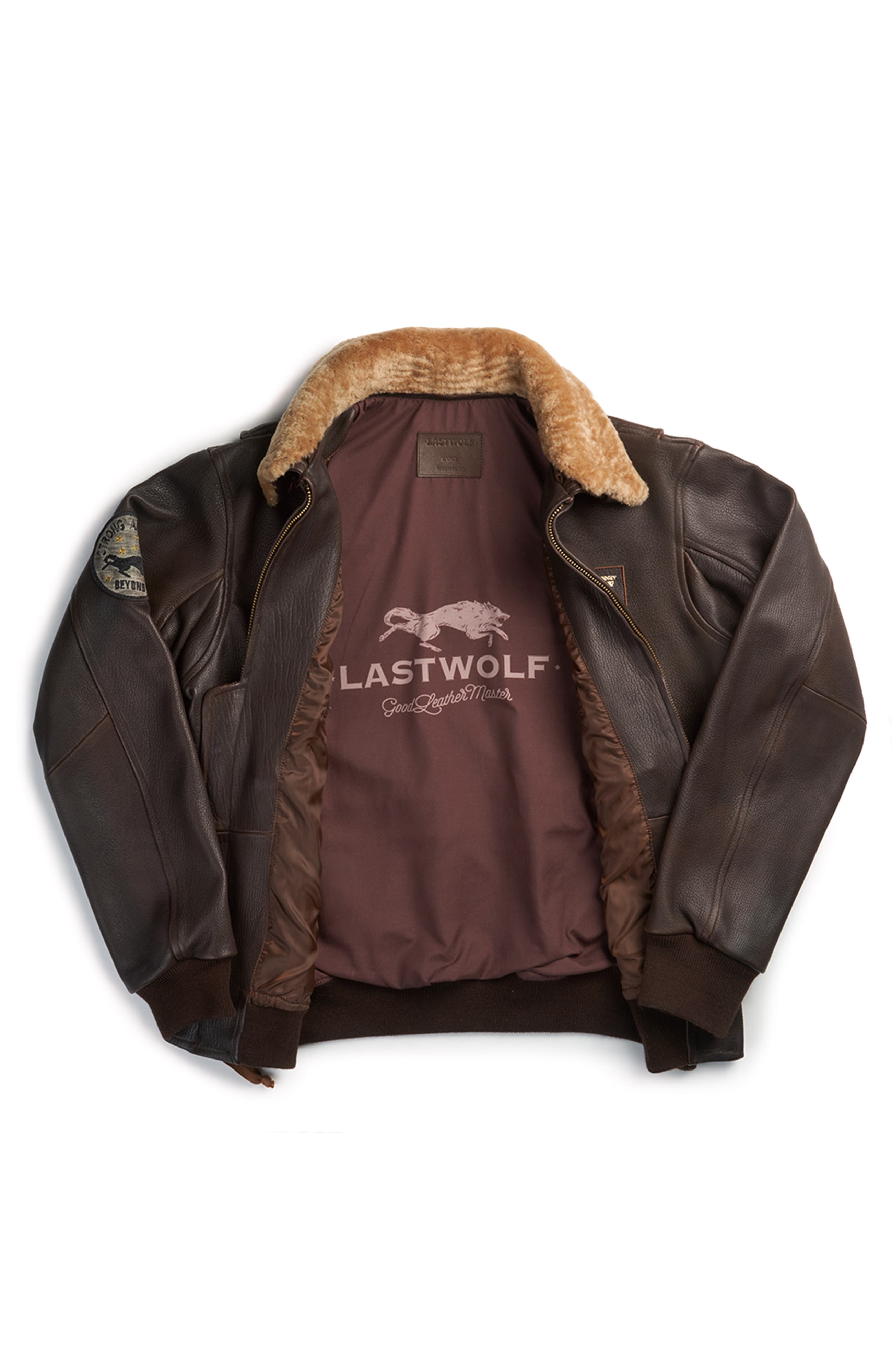 Last Wolf DENALI FLIGHT LEATHER JACKET — фото 4