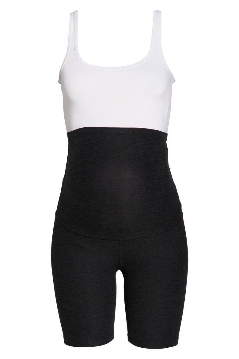 Love the Bump Maternity Bike Shorts, Alternate, color, DARKEST NIGHT