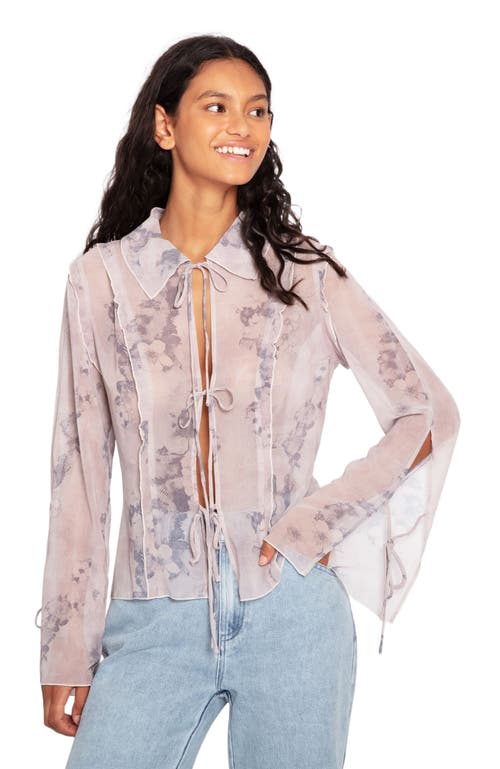 Belle & Bloom Current Obsession Top In Neutral