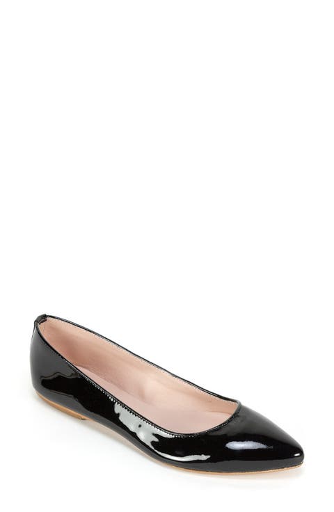 'Kamora' Pointy Toe Flat (Women)