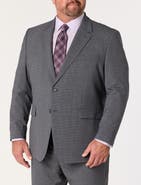 JV Reflex Big & Tall Tonal Suit Jacket
